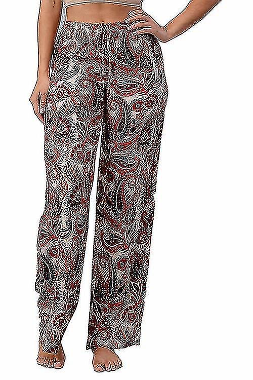 Damenmode Paisley Palazzo Hose