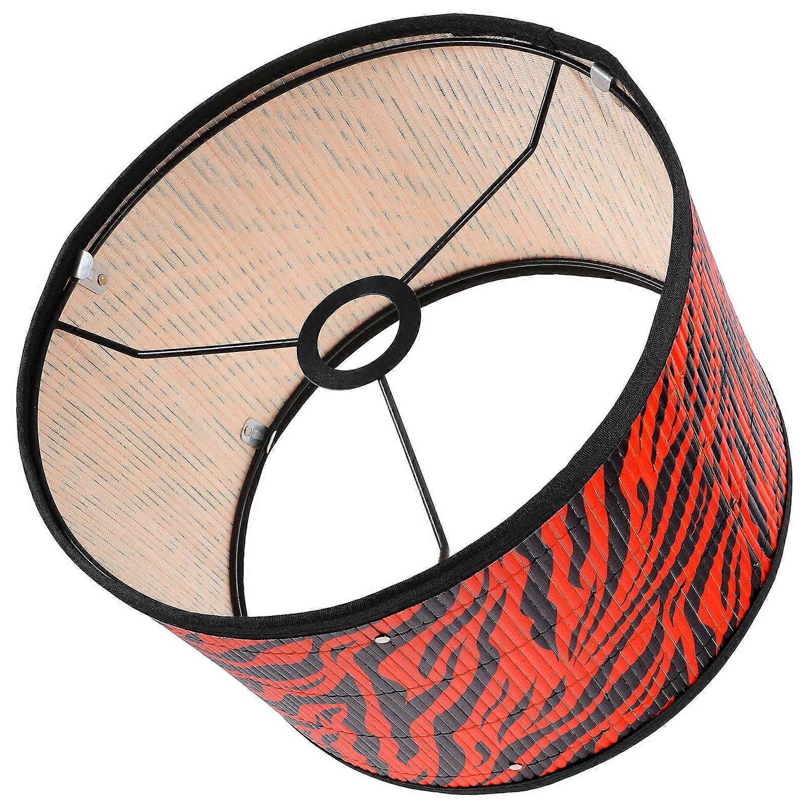 Bamboo Lamp Shade Replacement for Table Lamp with Multi Pattern