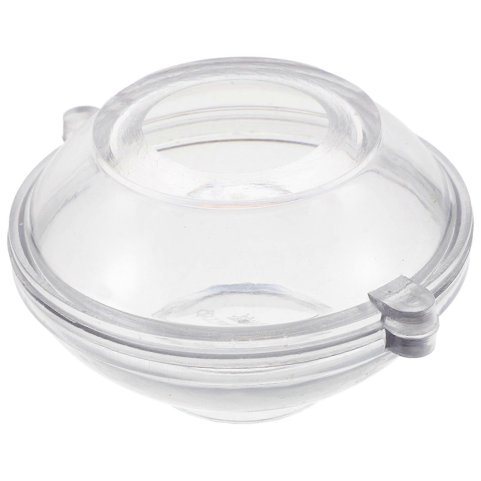 Floating Candle Mould Plastic Candle Making Mold for DIY Use Transparent