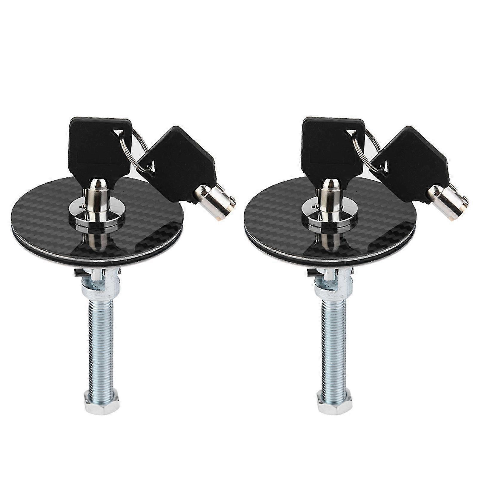 Carbon Fiber Quick Release Hood Lock Kit for Universal Application