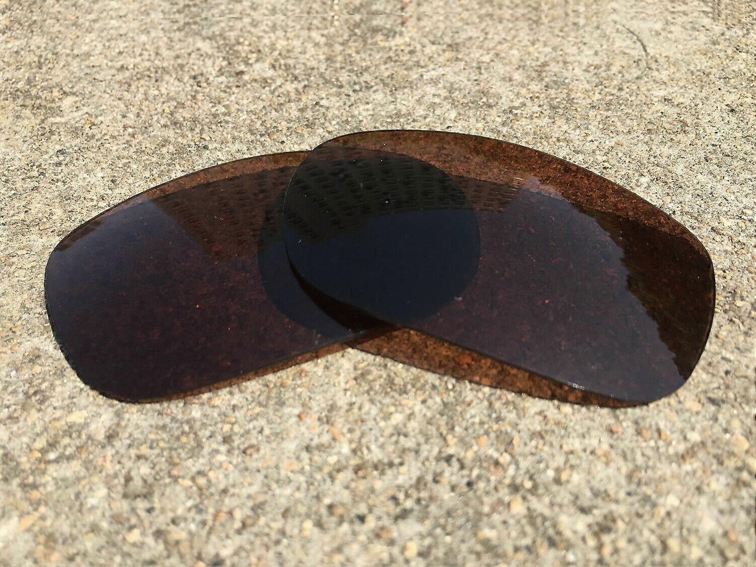 IR Polarized Replacement Lenses for-Oakley TwoFace OO9189 -Bronze Brown