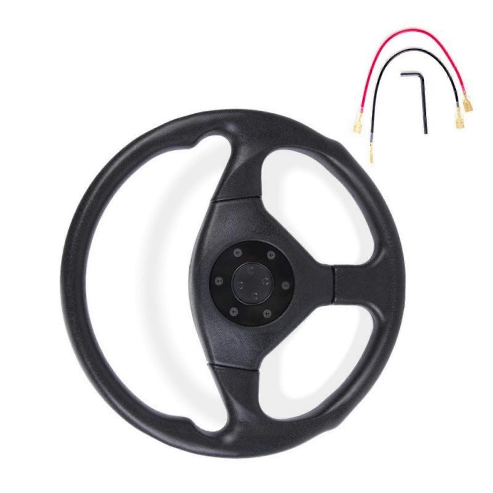 Racing Steering Wheel with Ergonomic Grip, ShockResistant Build for Karting and Motorsport