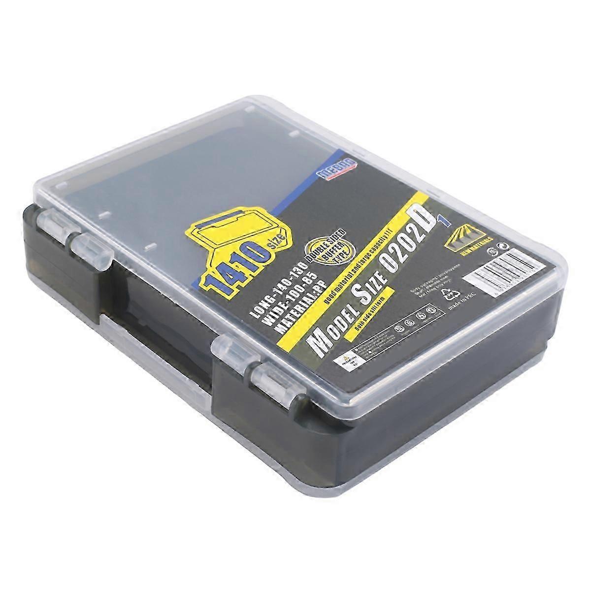 Double Sided Double-Layer False Bait Box, Fish Hook Box 4