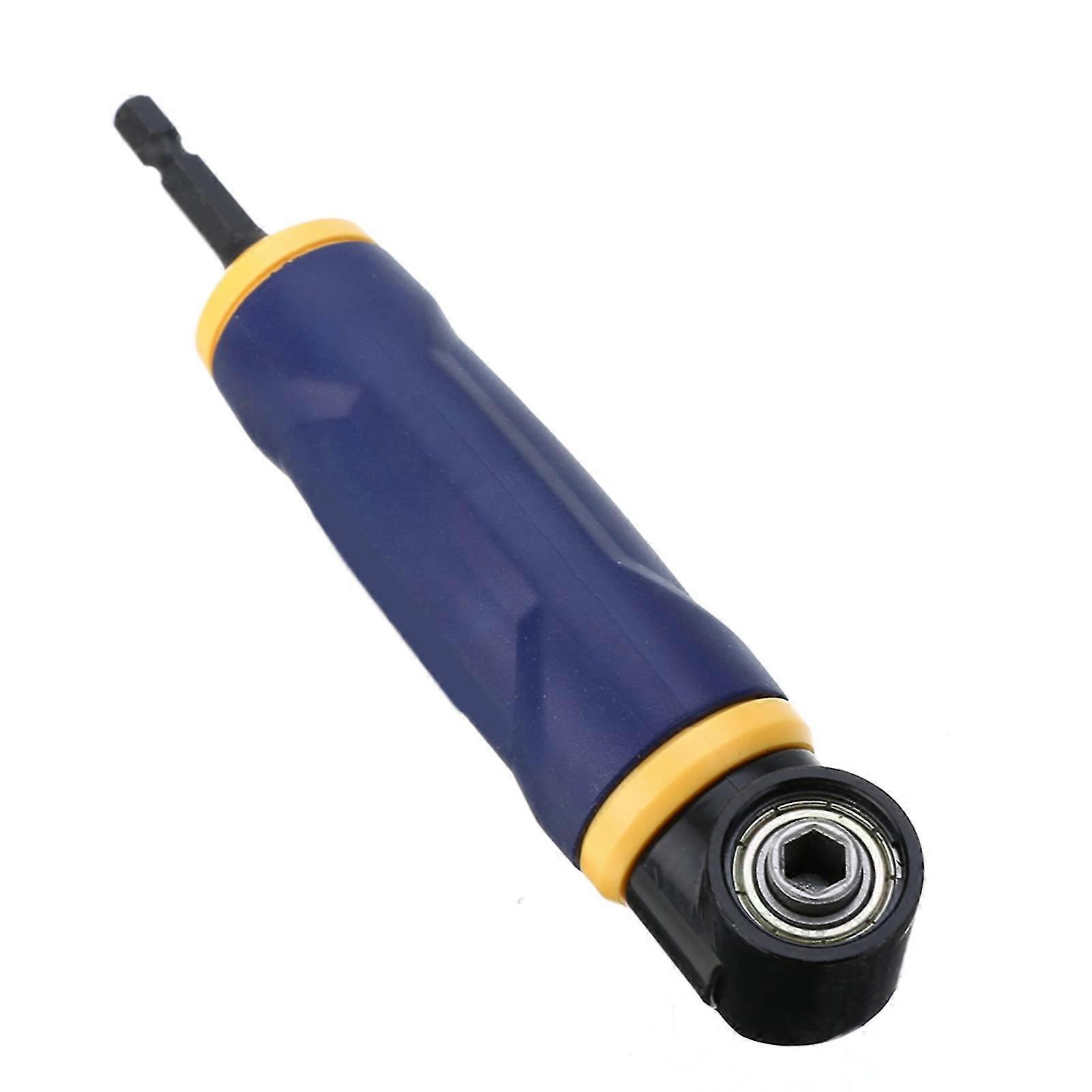 90 Degree Right Angle Extension Driver Electric Screwdriver Drill Bit Holder