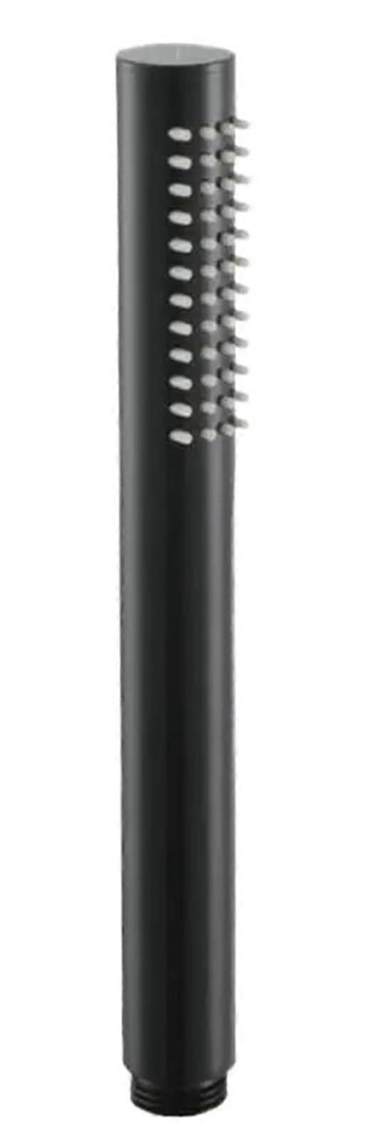 Handheld Shower Head Black Shower Faucet Solid Brass Wall Mount Single Handle Bathtub Mixer Adjustable Spray