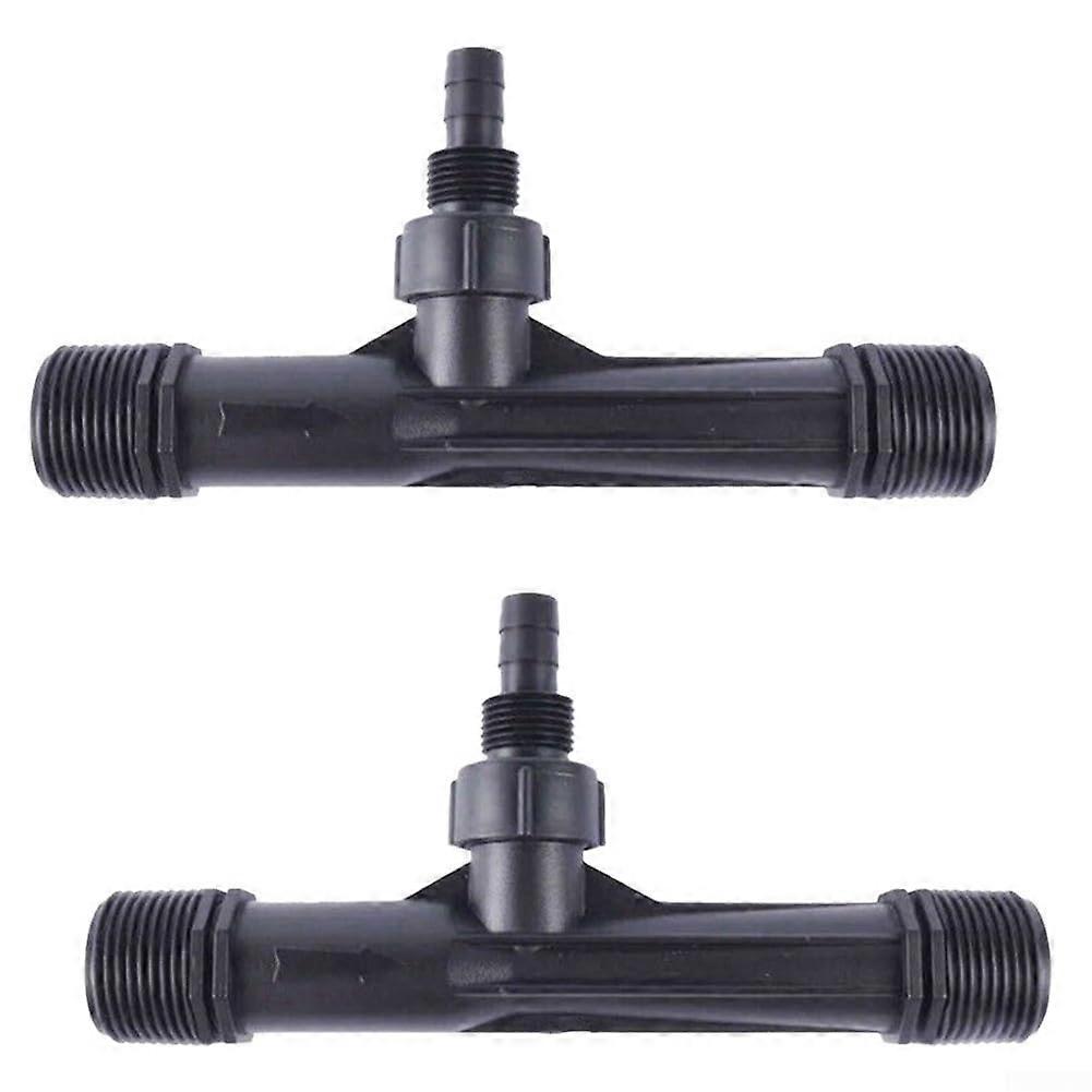 Dual Pack 1 Inch Venturi Fertilizer Injector for Irrigation Systems Optimized Nutrient Delivery