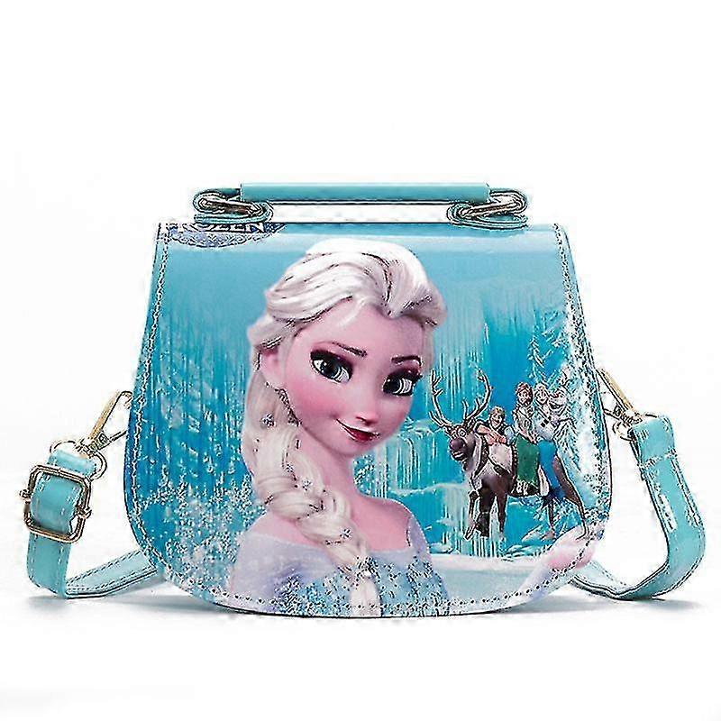 25-26 Frozen 2 Elsa Princess Shoulder Bag Girl Kids Handbag Shopping Bags