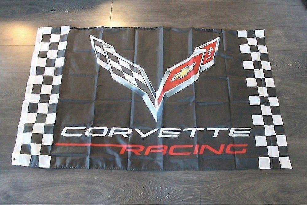 Corvette Racing Banner Flag