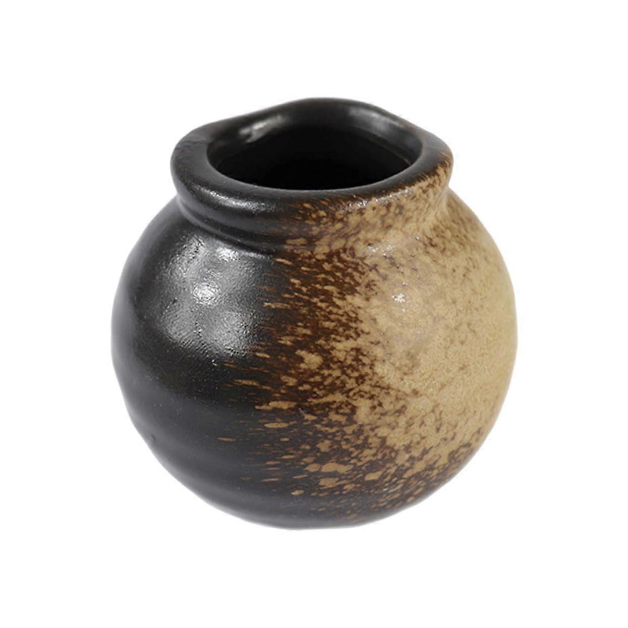 2pcs Ceramic Toothpick Holder with Lid Decorative Toothpick Jar Compact Table Organizer