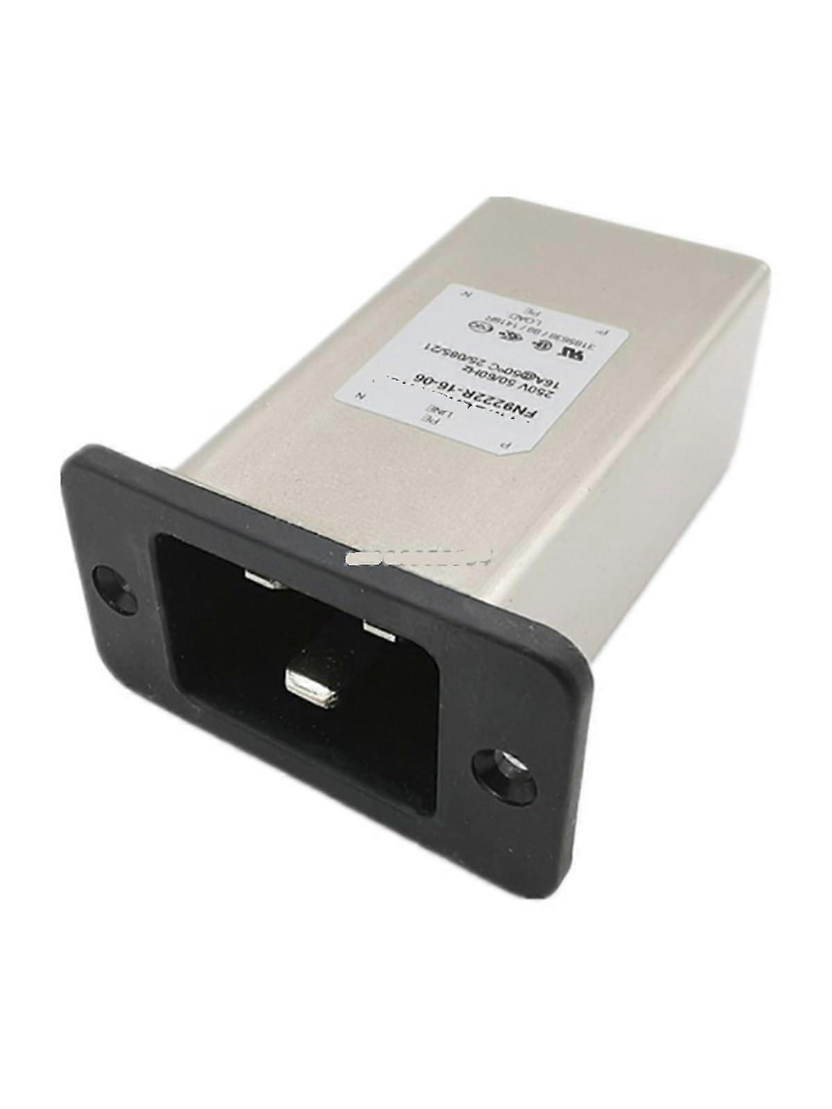 Power Entry Module with IEC Socket 16A 220V EMI Filter Power Filtering