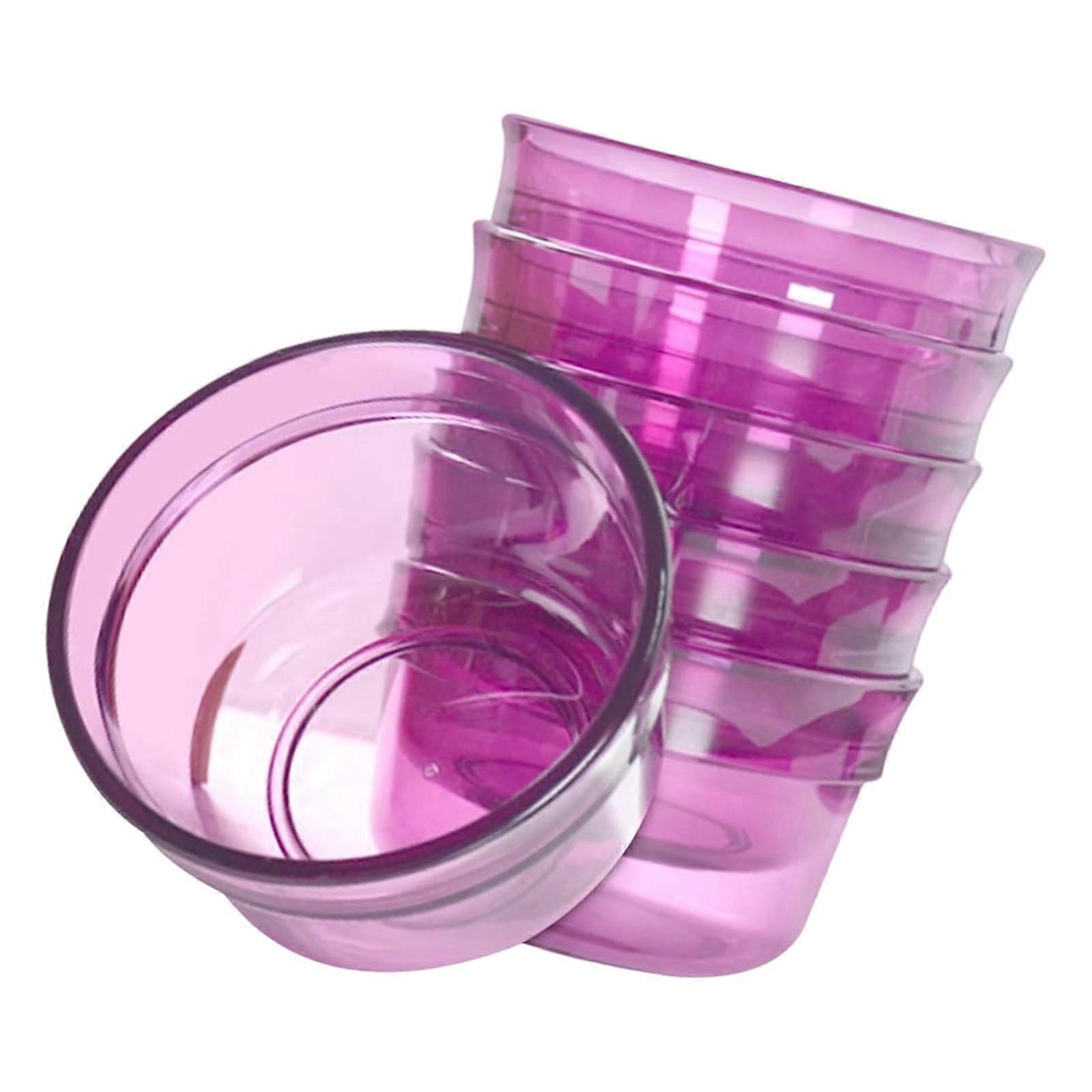 200ml Transparent Ceramic Coffee Tasting Cups Set with Precise Measurement Markings for Barista