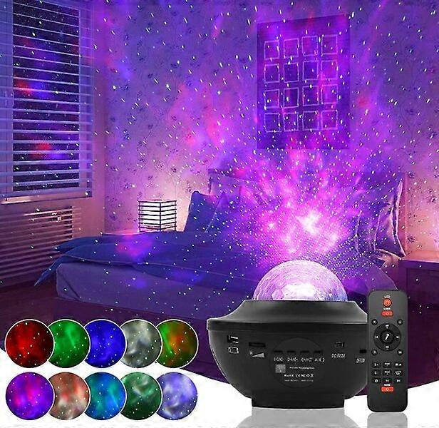 Projection Night Light with Timer Shutdown Remote Control for Kids' Sleep Light