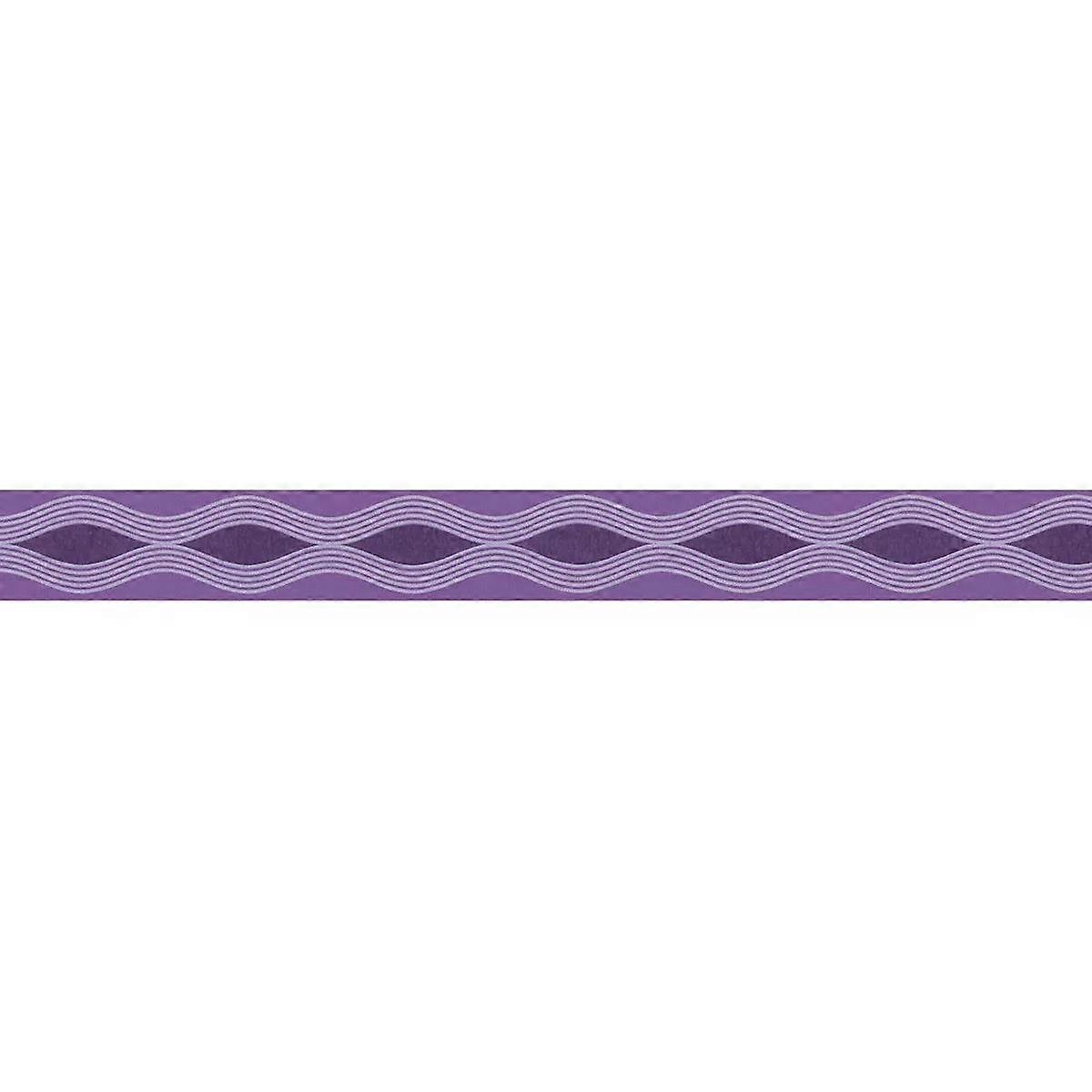 Purple Wave Wallpaper Border