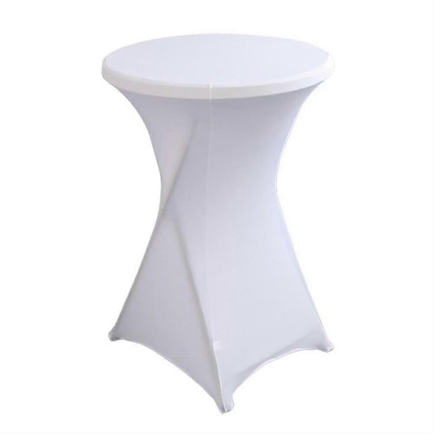 Height 110cm Stretch Tablecloth Round Diameter 80cm