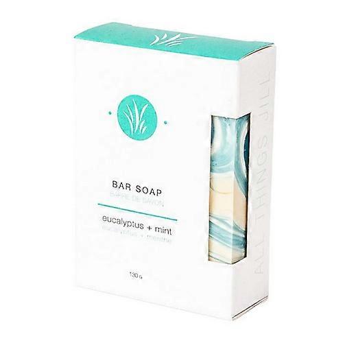 All Things Jill Eucalyptus Plus Mint Bar Soap, 130 Grams (10 Count)