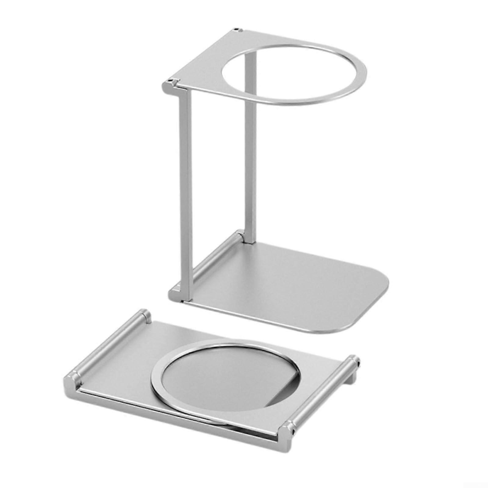 Portable Coffee Maker Stand Adjustable Stainless Steel Outdoor Holder Rack for Multiple Models