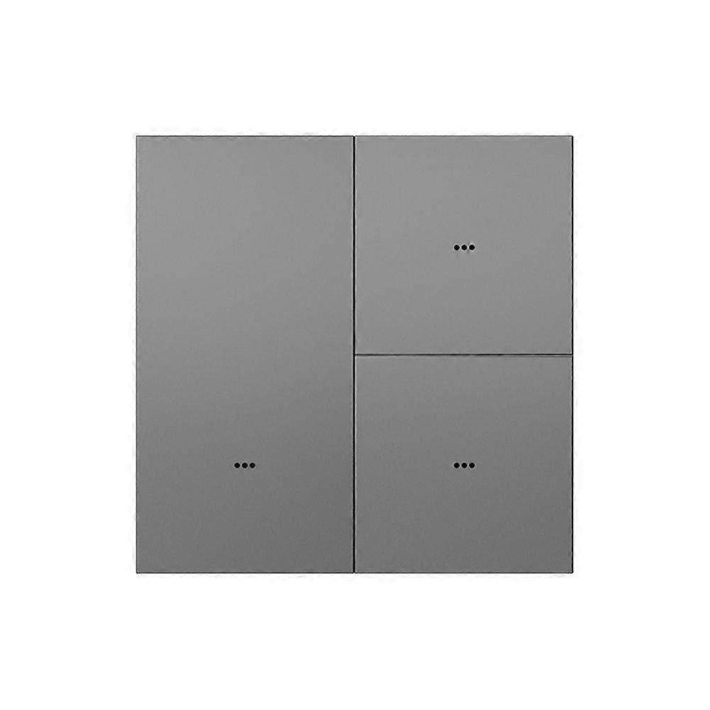 Tuya Zigbee Smart Wall Light Switch Aluminum Alloy Panel Push Button 1 2 3 4 Gangs App Voice Remote Control 3