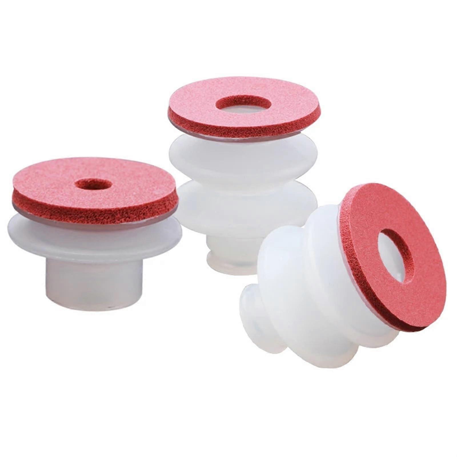 Vacuum Suction Cup Silicone Rubber Pad with Adjustable Layers for Small Manipulator Pick and Place