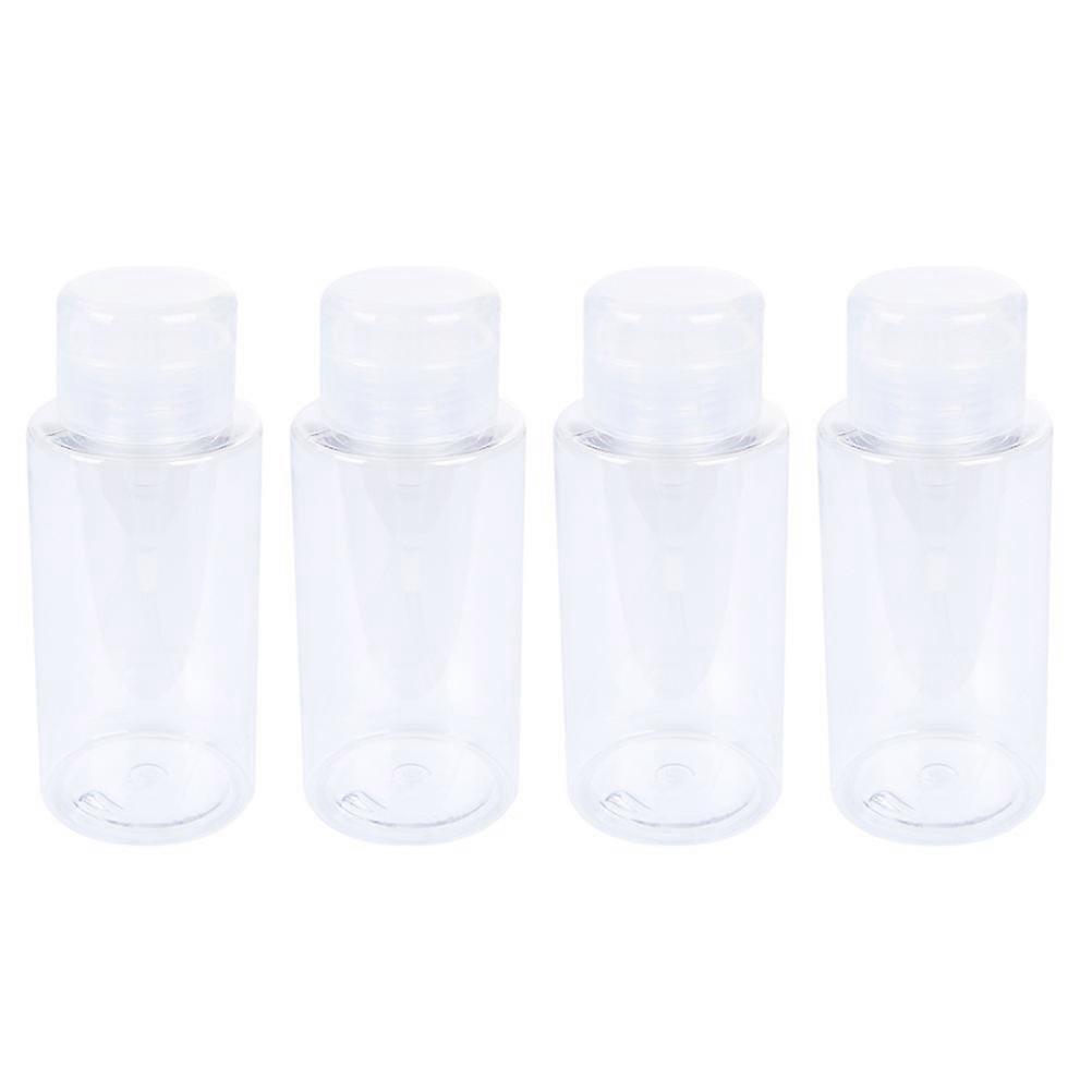 Durable Makeup Remover Water Bottles Plastic for Cleaning Use 4Pcs