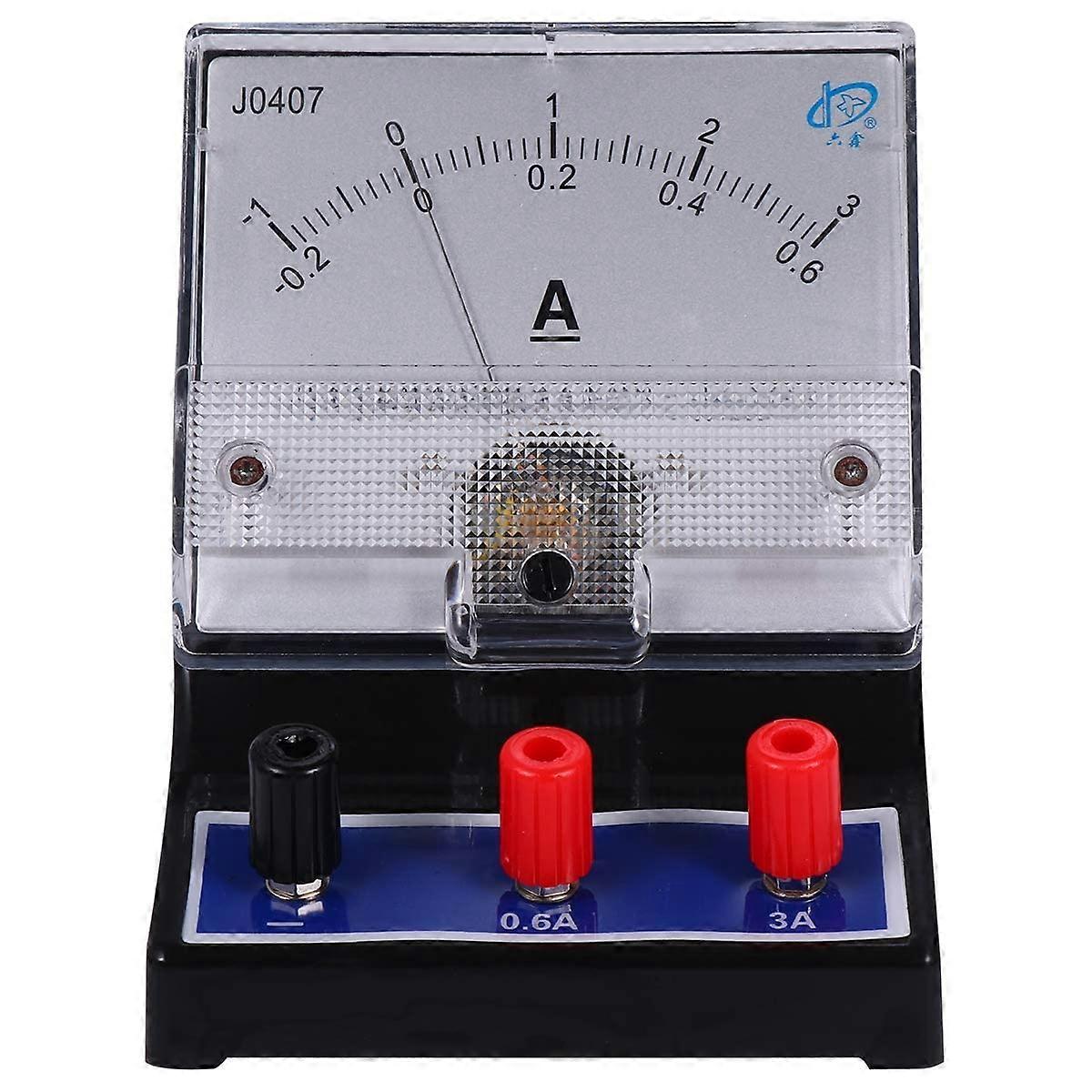 Physics Ammeter for Clear Current Measurement, Durable Educational Instrument for Classroom Experiments