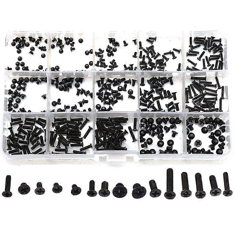 450Pcs M2 M2.5 Laptop Notebook Computer Screw Kit Set for