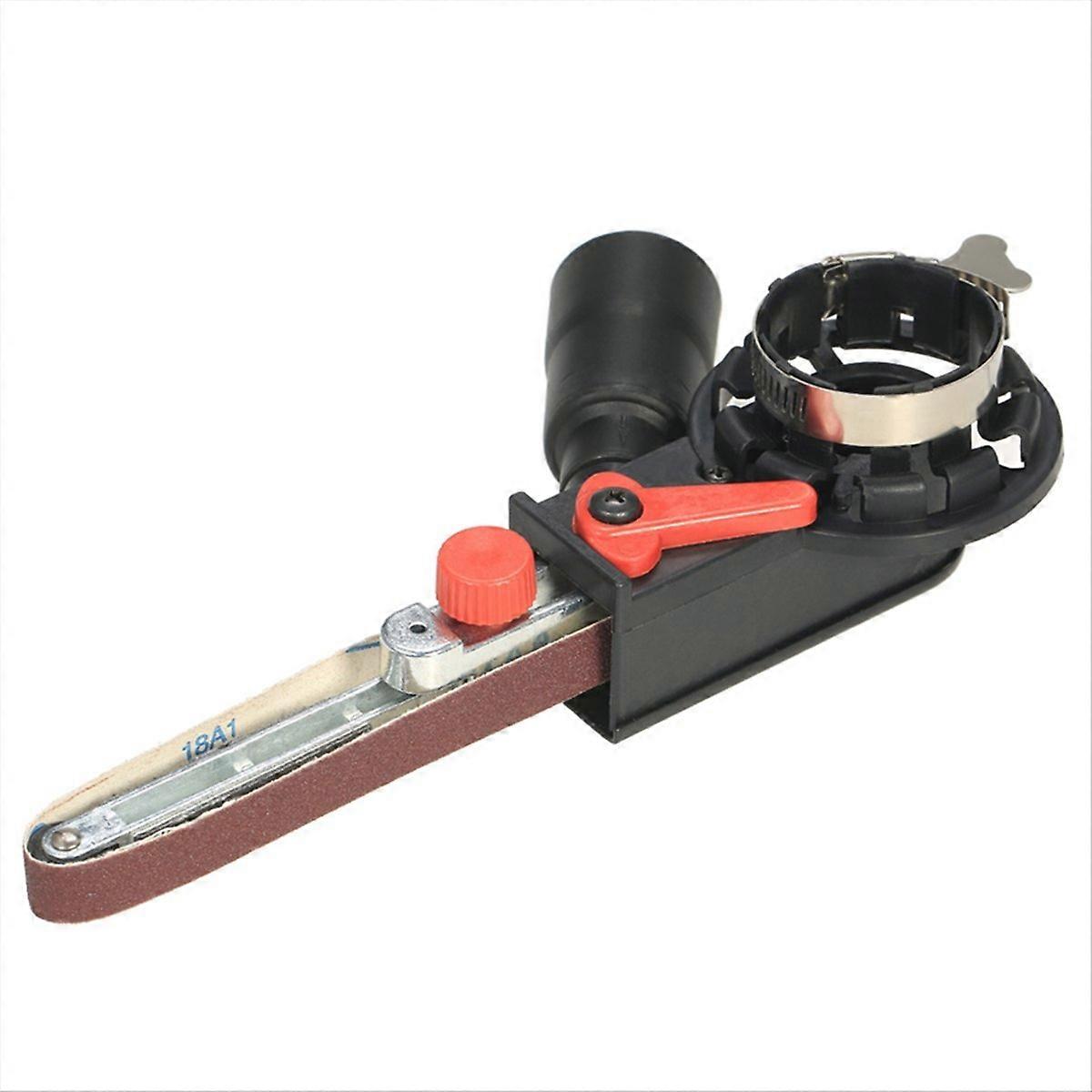 Lixadeira de cinta Multifuncional Mini Adaptador de Cinta Lixadeira de Bandfile para Rebarbadora Elétrica de 4,5 Polegadas e 5 Polegadas