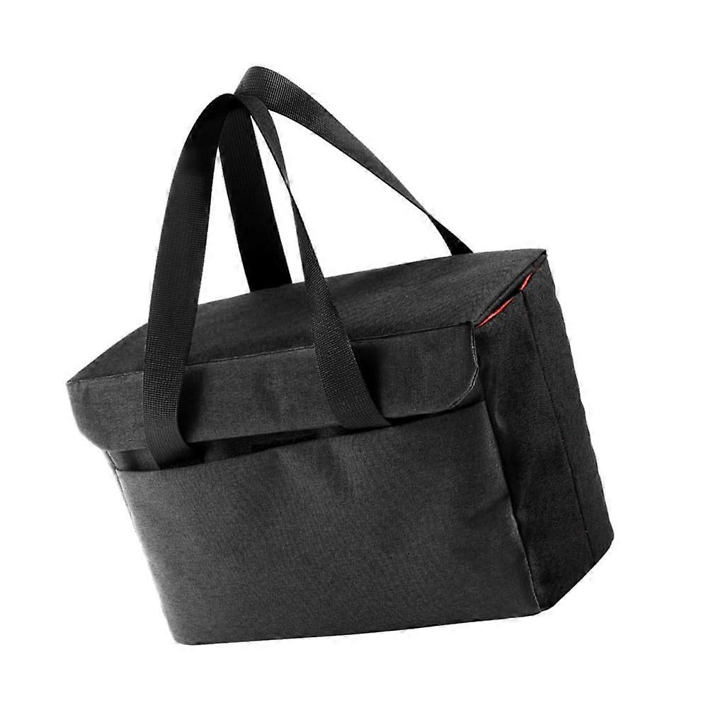 Camera Insert Bag with Shockproof Protection, WaterResistant Oxford DSLR Camera Protector, Black