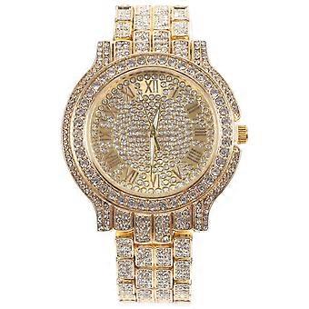 Armbanduhr Modische Strass Römische Ziffer Quarzuhr Dame Ornament