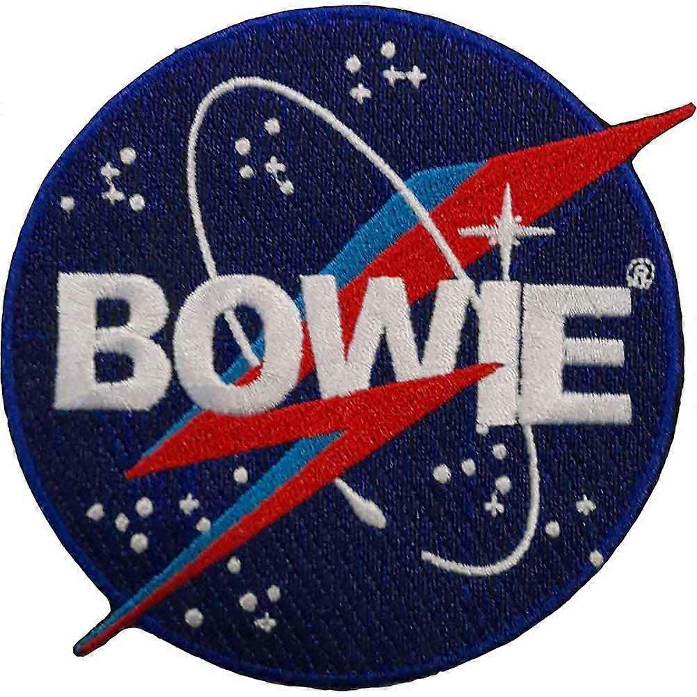 David Bowie Space Logo Woven Patch