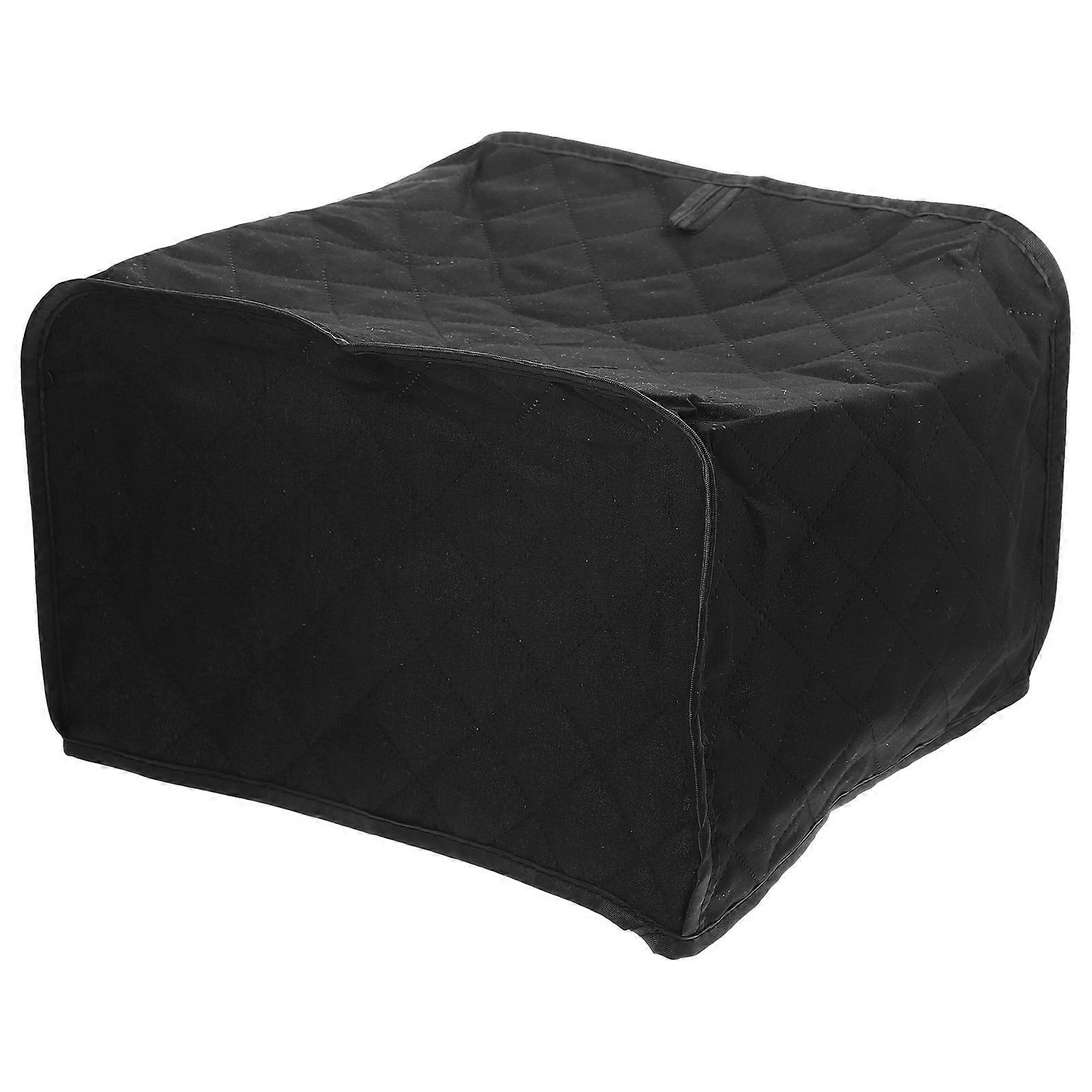 Black Toaster Cover Protector for 3Pcs Bread Maker Appliance