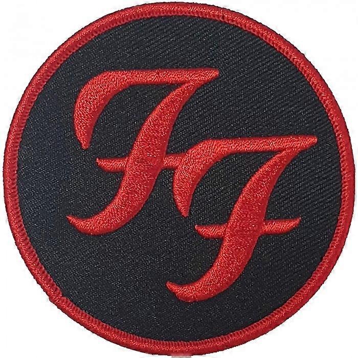 Foo Fighters Logo Circle Iron On Patch