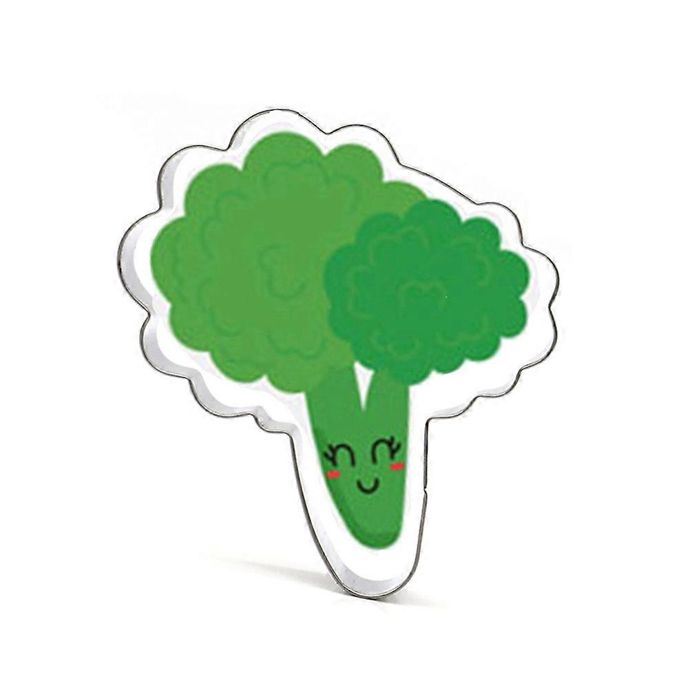 Broccoli Shape Cookie Cutter Vegetable Shape Stainless Steel Biscuit Fruit Cake Mold Kitchen Baking Tool