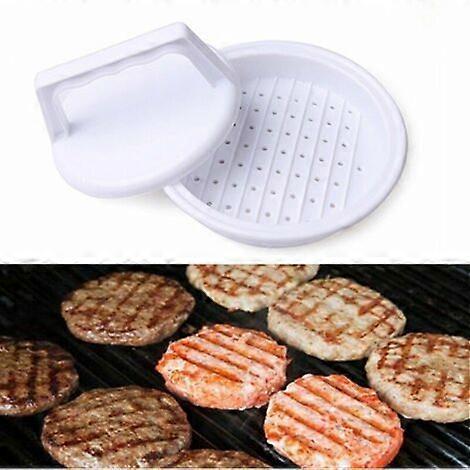Burger Press Patty Maker Mold Round Shape 2 pcs