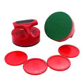 Air hockey pushers and air hockey paddles, replacement pucks, pusher for game table equipment, air hockey pushers, puck set