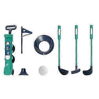 1 Satz Kinder Golf Spielzeug Gameplay Set mit Golfschläger 4 Bälle Flagge Übungslöcher Putter Eltern-Kind-Interaktion Indoor Outdoor Golf Sportspielzeug Jungen Mädchen