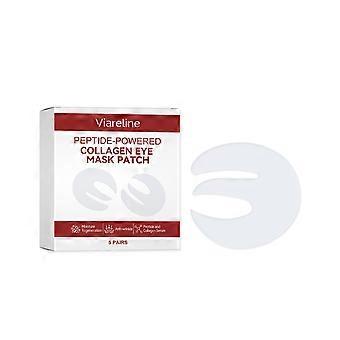 Peptide-Powered Collagen Eye Mask Patches,  Gentle Skin Care for Dark Circles, Puffiness & Fine Lines, 5 Pairs Moisturizing & Anti-Wrinkle Under Eye P