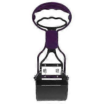 Pá coletora de dejetos de animais de estimação com cabo longo para cães e gatos, ideal para limpeza externa. Fabricada em ABS.
