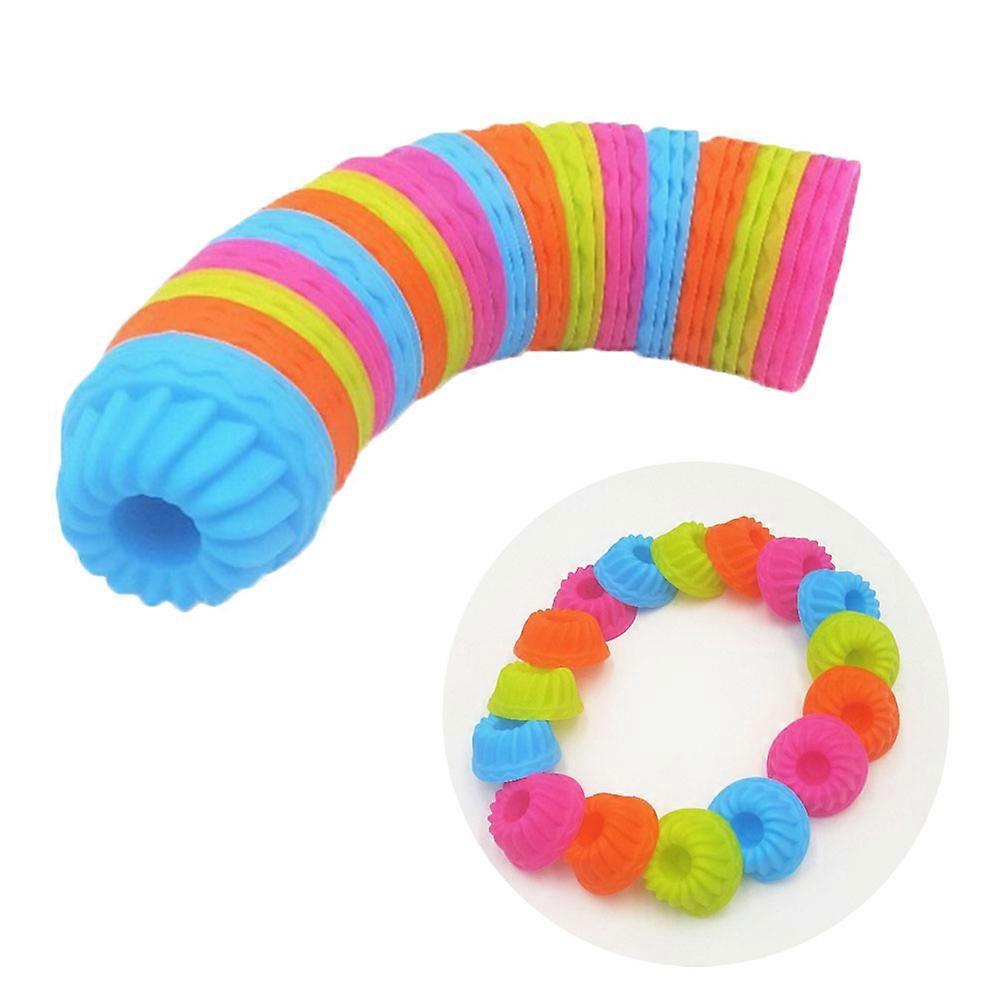Thread Shape Silicone Mold for Muffin Cup Baking 12Pcs Reusable