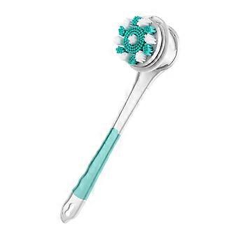 Long Handle Electric Back Brush With 3 Intensity And 4 Brush Heads compatible with Kids Children Men Women