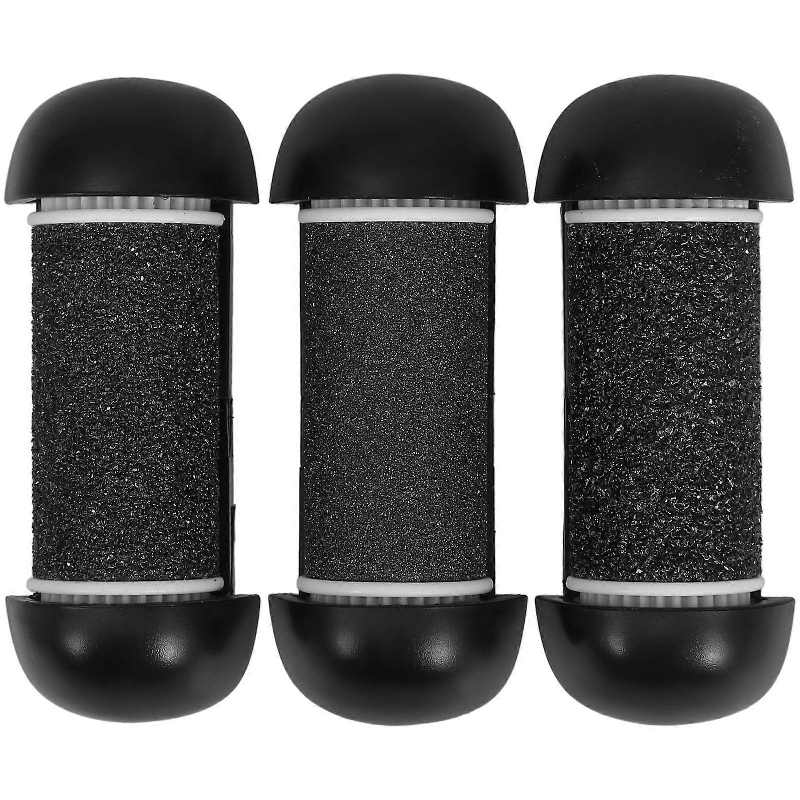 3pcs Replacement Roller Refill Callus Remover Replacement File Replacement Roller Replacement Replacement Rollers For Pedicure Electric Foot File Roll