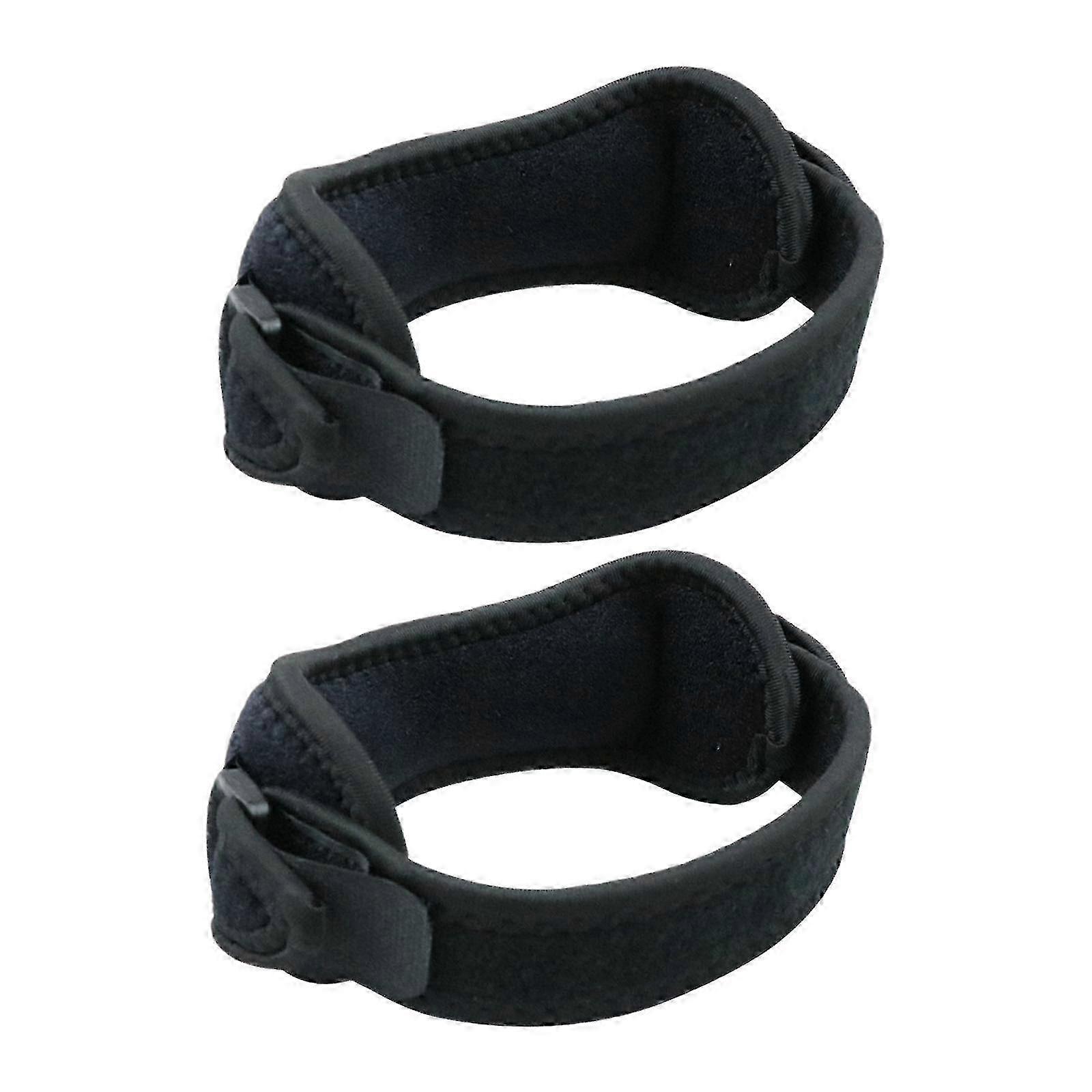 2 Pieces EVA Breathable Patella Strap for Adjustable Squats