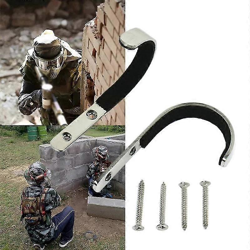 2pcs Wall Mounted Hooks Storage Rack J-hook