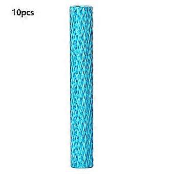 10 stuks Standoff M3x35mm Geanodiseerde Aluminiumlegering Interne Draad Kolom SpacerShallow Blue