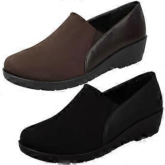 Damer Eaze midten af kile Casual sko F90065