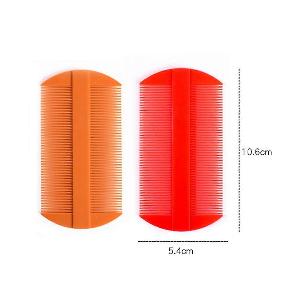 Comb Plastic Combs for and Flea Removal 8Pcs Assorted Color Pack