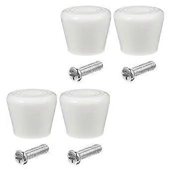 PU Roller Skates Brake Blocks, Square Shape, Wear-Resistant Non-Slip Durable, Easy to Install, 4 Pack