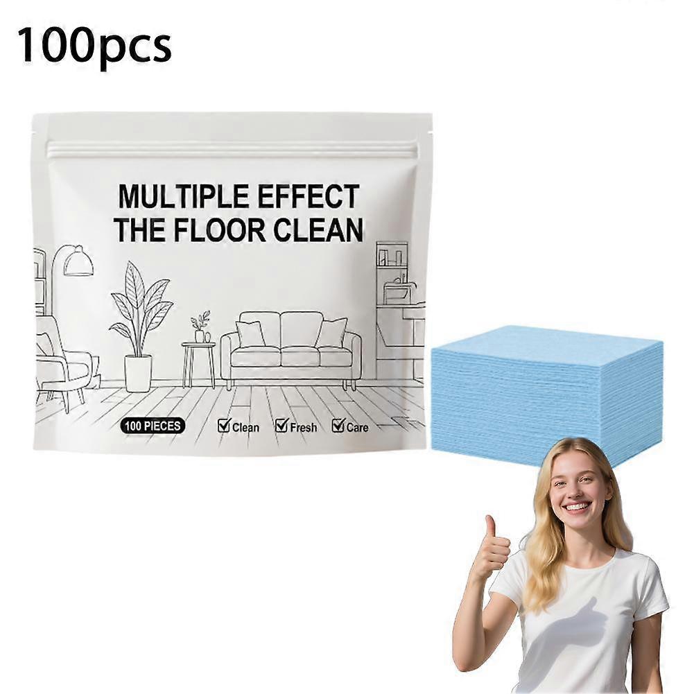 100 PIECE (A) Multi-Effect Floor Clean heetS
