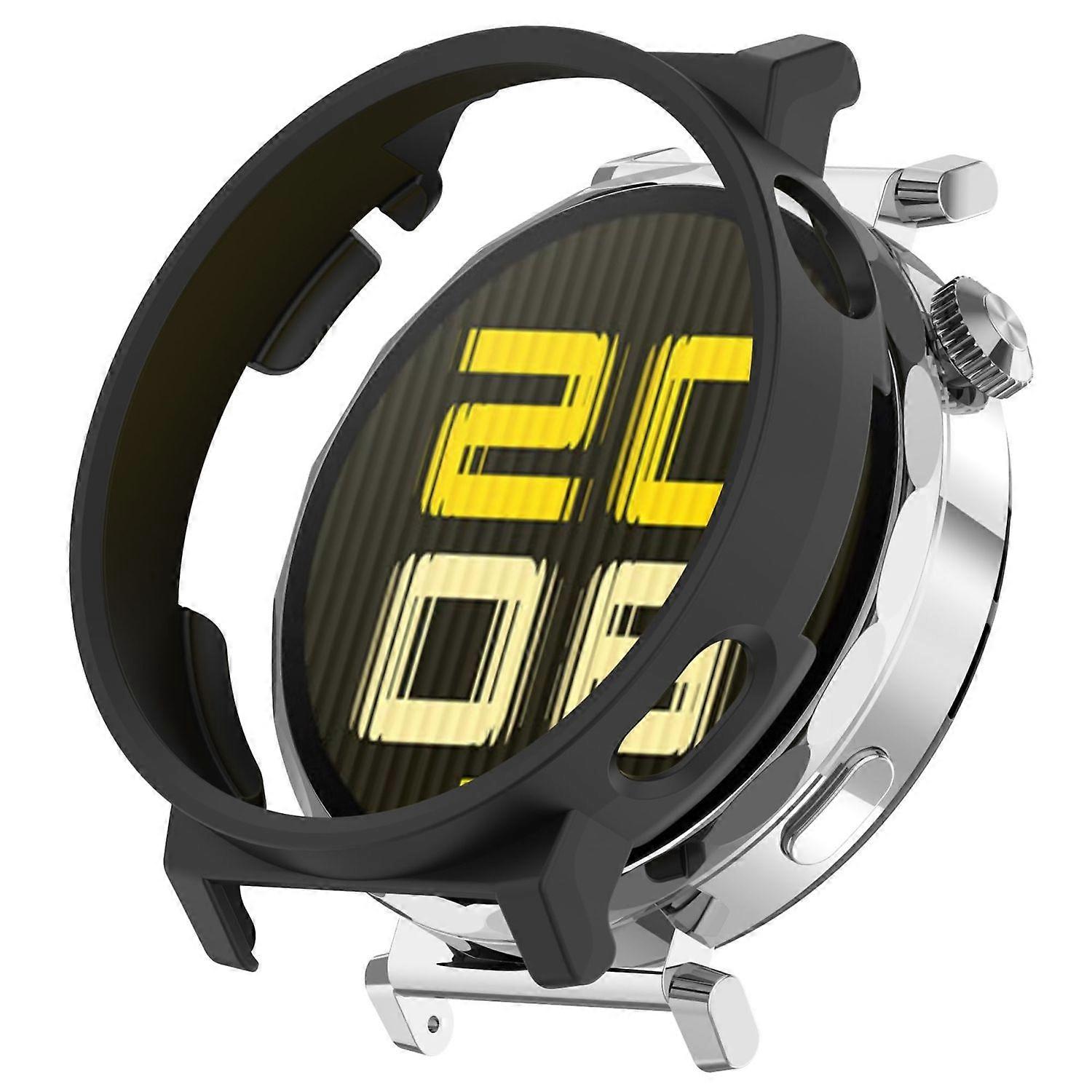For Huawei Watch GT 5 41mm Design PC Smart Watch Protective Case Cover Black