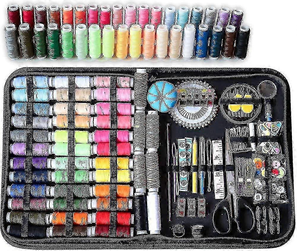 228pcs Sewing Accessory Kit with 43 Thread Spools Sewing Supplies