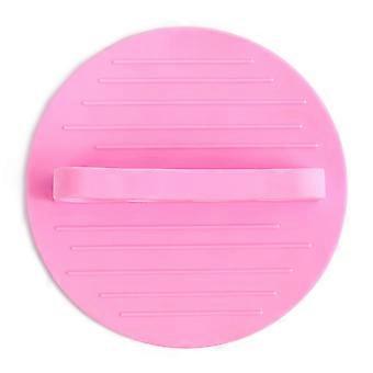 No Pain Exfoliating Bath Scrubber Glove Soft Rubber Body Scrubber with Grip Strap for Dead Skin